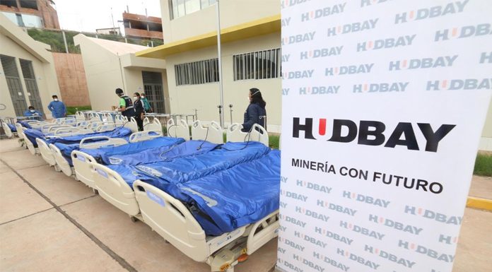 Hudbay entrega a la región Cusco equipos e insumos biomédicos para combatir COVID-19