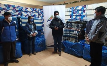 Antapaccay entrega donación de colcones, frazadas y mantas a la Provincia de Espinar