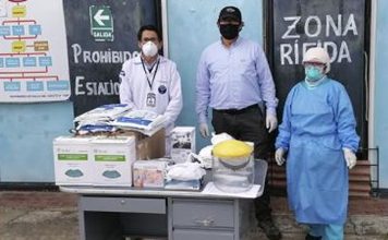 Compañía Minera Lincuna hizo entrega de implementos médicos para la prevención del Covid-19