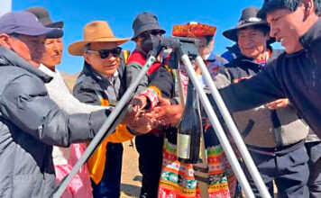 Antapaccay inicia obras de agua potable en Espinar, Cusco, para beneficiar a cuatro comunidades