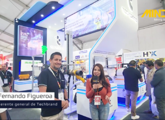 Techbrand Perú presenta el ‘Brazo Ingrávido’ en perumin 36 para mejorar la seguridad en la manipulación de herramientas pesadas en la minería»