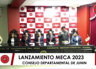 MECA PERÚ 2023: Lanzamiento de la segunda convención minera e industrial en Huancayo