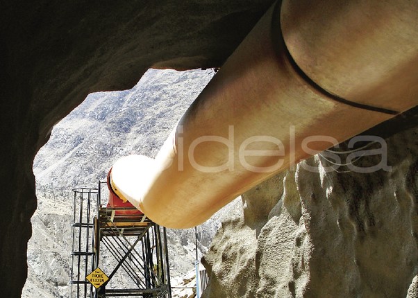 Cidelsa produce mangas de ventilación diseñadas especialmente para la extracción de aire con contenidos de polvo y gases nocivos generados por las labores mineras