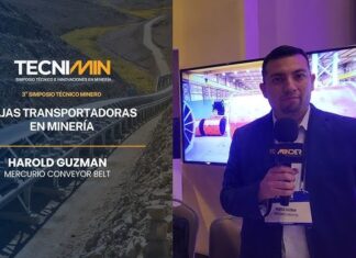 Mercurio Conveyor Belt presenta innovaciones en fajas transportadoras durante el Simposio Técnico TECNIMIN