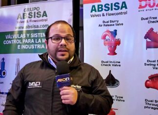 ABSISA presenta válvulas de bola, de compuerta, globo, check, cuchilla y válvulas de seguridad en TECNIMIN