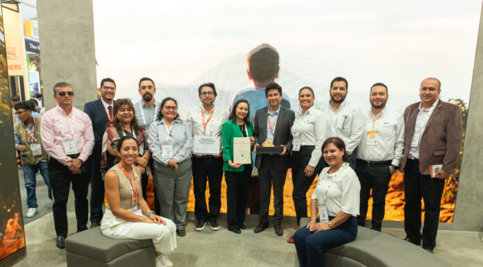 SKF otorgó reconocimiento por gestión sostenible durante Perumin 2025