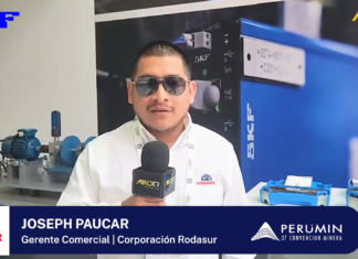 Rodasur en PERUMIN 37: Rodamientos con sistemas de monitoreo