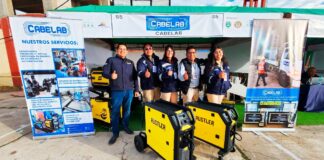 Cabelab presentó máquinas de soldar y tarjetas electrónicas en K’anamin
