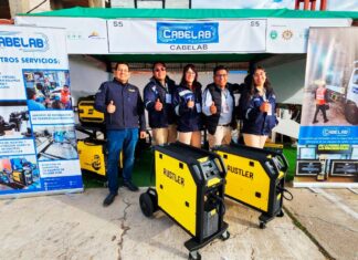 Cabelab presentó máquinas de soldar y tarjetas electrónicas en K’anamin