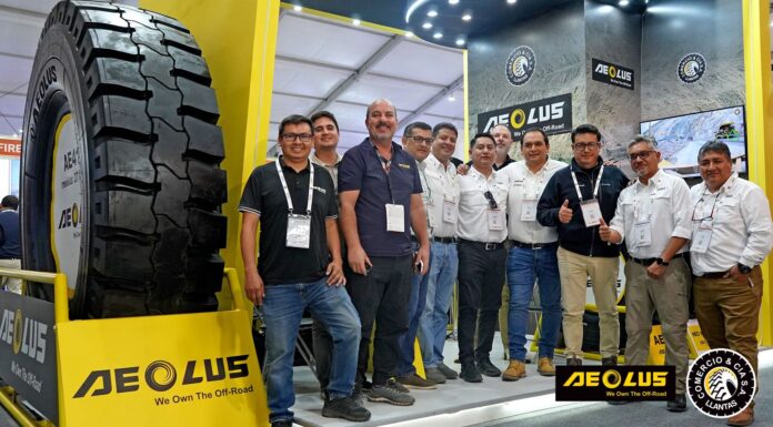 Comercio & Cía. en PERUMIN 37: Neumáticos OTR radiales y convencionales para minería