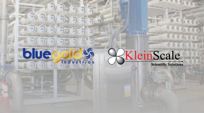 Bluegold suma a KleinScale a su portafolio: soluciones para tratamiento de aguas