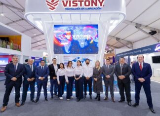 VISTONY presentó lubricantes diseñados para reducir emisiones y optimizar operaciones en Perumin 37