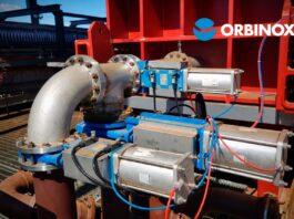 ORBINOX: fabricación de válvulas de guillotina y equipos hidromecánicos para minería