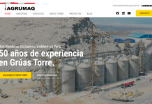 AGRUMAQ consolida su presencia en mercado peruano: grúas torre para minería e industria