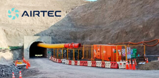 AIRTEC inició puesta en marcha de ventiladores en Mina Justa Subterránea