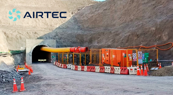 AIRTEC inició puesta en marcha de ventiladores en Mina Justa Subterránea