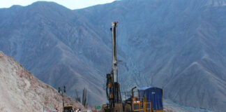 Pecoy Copper inició operación de nueva máquina de perforación en su proyecto cuprífero en Arequipa