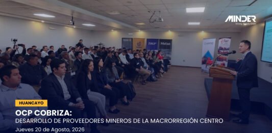 OCP Cobriza presentó planes de compras y contratos para proveedores del centro del Perú en MINDER Huancayo